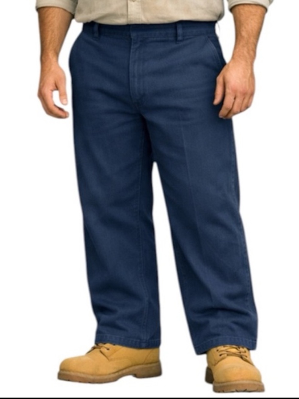 Dickies Men 874 Original Fit Blue Work Pants Flex For ease of movement 40”x30”